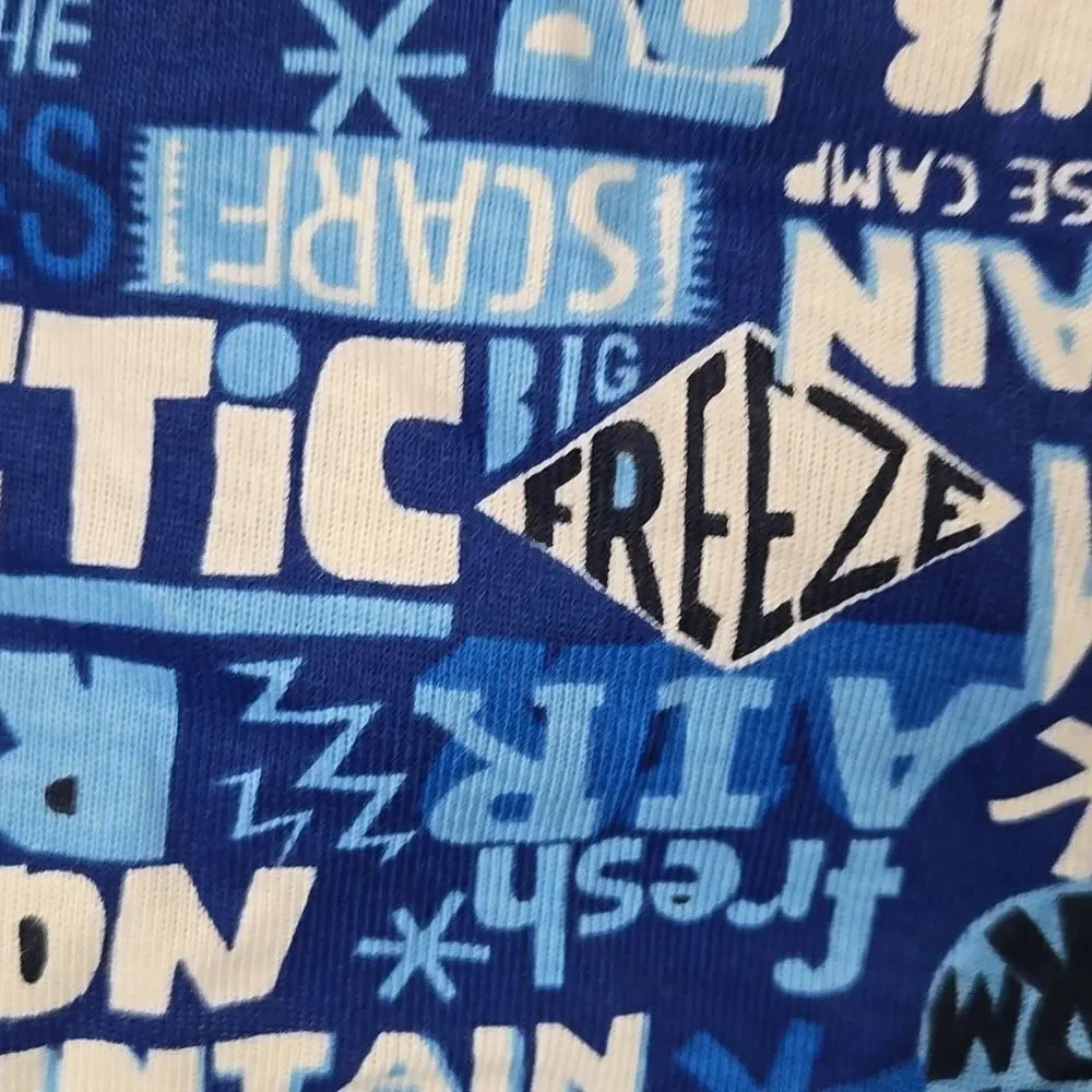 Children's Place NWOT Boys Soft Sleep Pants Blue Jogger Lounge Pajama Bottoms 12